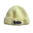 thumbnail image 2 of Beanies Hats for Teens Skull Cap Size 0-15 Youth Boys Girls Trendy Solid Color Stretchy Chunky Knitted Thermal Warm Yarmulke Hat, 2 of 4