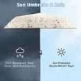 thumbnail image 2 of Uv Sun Umbrella Compact Folding Travel Umbrella Auto Open And Close For Windproof, Rainproof & 99.9% Uv, 2 of 5