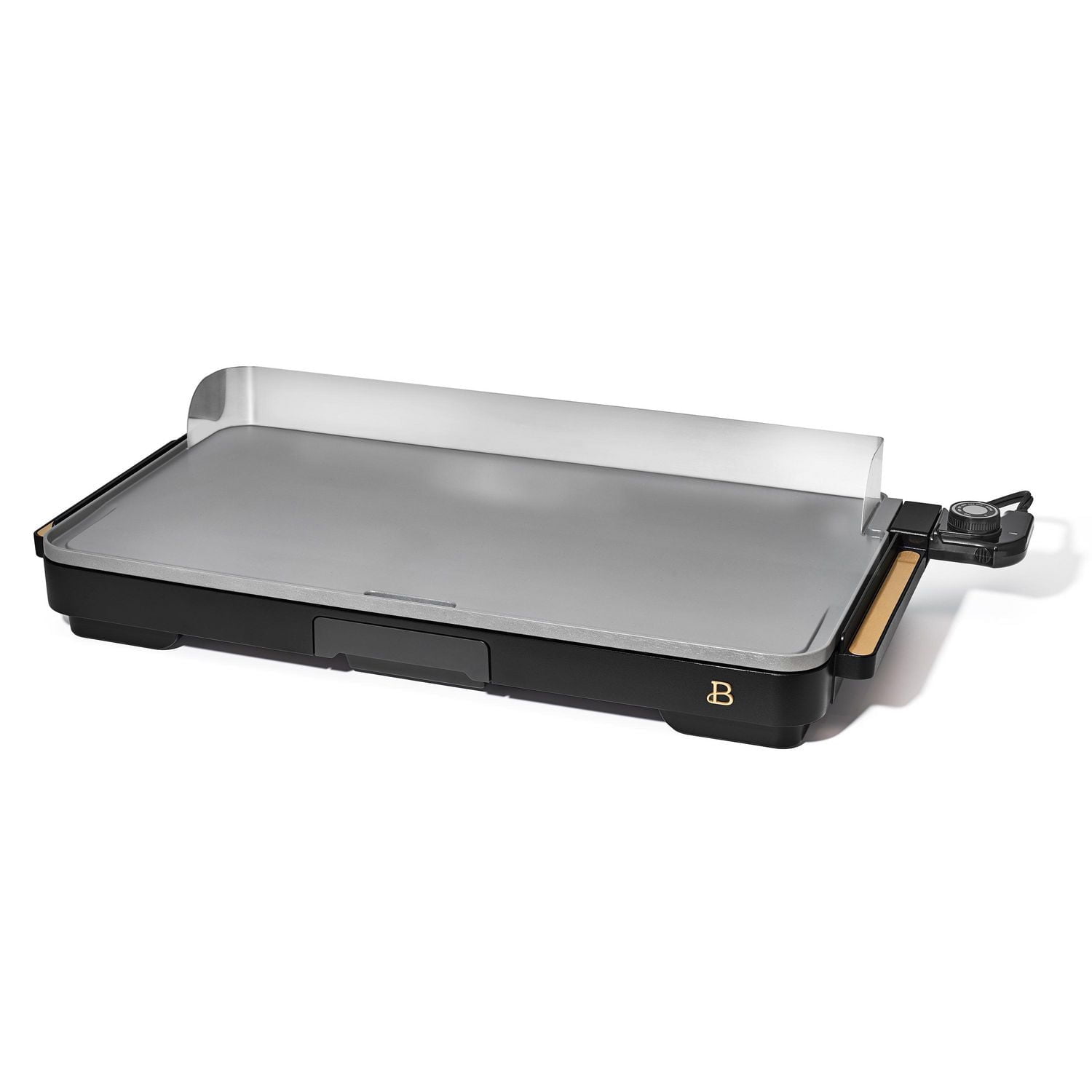 Beautiful XL Electric Griddle, 12" x 22"- Non-Stick by Drew Barrymore, Beau. XL Griddle