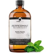 Bulk Peppermint Essential Oil - 16 Oz Peppermint Essential Oil - 100% Pure & Undiluted Essential Oil - 1 Pound Peppermint Oil for DIY Soaps, Candles, and Blends - VINEVIDA