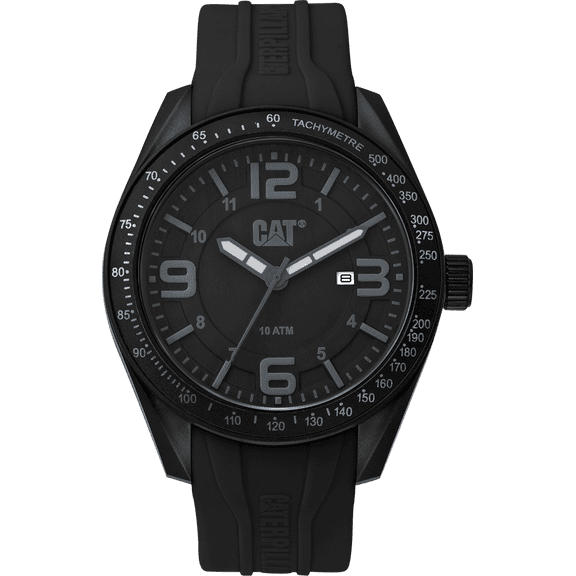 CAT Men's Oceania Recycled Plastic Wristwatch, Black (LQ.161.21.135)