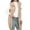 Beige-women sherpa vest, variant on Womens Plus Size Vest Button Up Sherpa Vests with Hood Winter Sleeveless Fuzzy Fleece Warm Fall Outerwear Jackets Gray,S