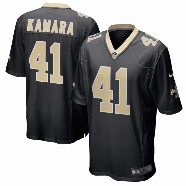 Youth Alvin Kamara New Orleans Saints NFL Player Game Team Jersey
