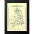 thumbnail image 2 of Cary 14x18 Black Modern Framed Museum Art Print Titled - Northumberland County England - Cary 1792, 2 of 5