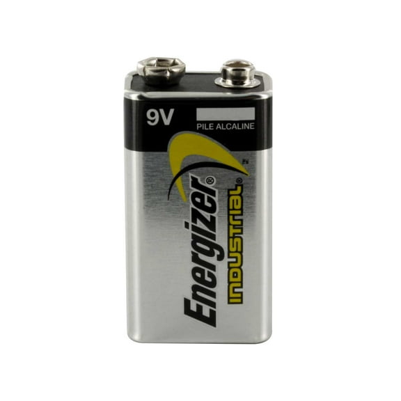 Energizer Industrial 9V Alkaline Batteries - 4 Pack