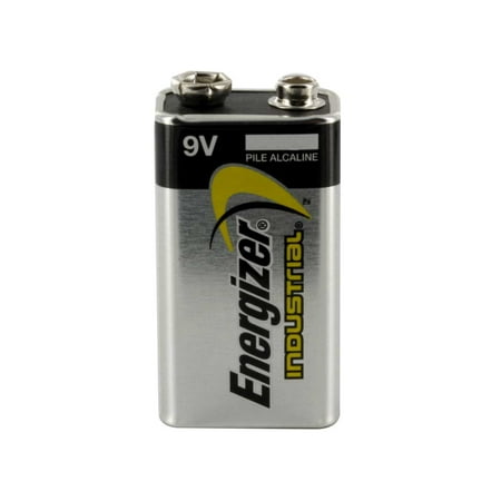 Energizer Industrial 9V Alkaline Batteries - 2 Pack + 30%