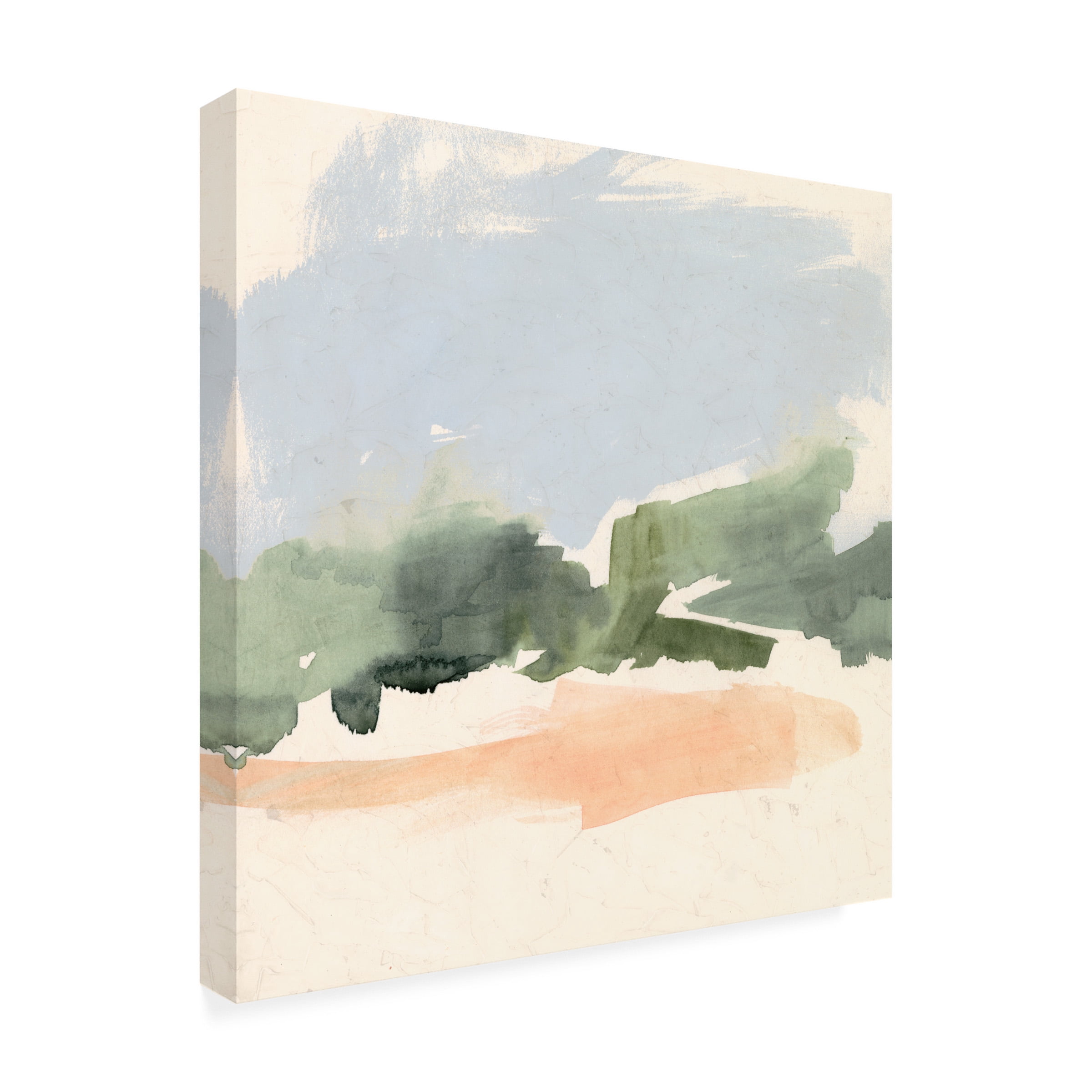 Victoria Borges 'Soft Thicket I' Canvas Art