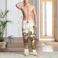 thumbnail image 2 of Balery Train Pantalones de pijama para hombre, pijama ultraligero, pantalón de descanso-XX-Large, 2 of 6