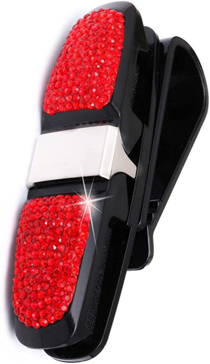 Sunglass Stand Visor Clip Holder Glasses Rack Bracket Crystal Bracket Clip Glasses Frame Clip