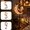 B Style, variant on Santa's Moonlight Lantern Solar Garden Stake Gift for Christmas Lovers, Glowing Moon Snowflake Yard Ornament for Holiday Display B