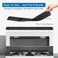 thumbnail image 6 of Stove Top Shelf 30 Inch - New Upgrade Silicone Strong Magnetic Heat Insulated Shelf - 3 Functional Partitions Kitchen Spice Rack Organizer, Oven Shelf Non-Slip Kitchen Gadgets for Flat Top Stove, 6 of 8