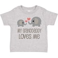 thumbnail image 3 of Inktastic Grandaddy Loves Me Elephant Boys or Girls Toddler T-Shirt, 3 of 5