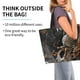thumbnail image 2 of Balery Leopard On Tree Branch Bolsa Tote Estilo Estético con Cremalleras, Bolsa de Hombro, Bolsa de Compras Grande y Plegable, 2 of 8