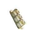 thumbnail image 3 of bedienty Store And Serve Spice With Divided Serving Container Candy Dish Platter Container Effectively Seals In Freshness Green 31x11x9.5cm, 3 of 6