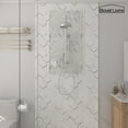 thumbnail image 2 of Boyel Living 8 in Shower System Bathroom Wall Mounted Rainfall Shower Head with Handheld Shower,Explicitly fitted 2-function Luxury Shower Faucet Set in Brushed Nickel, 2 of 10