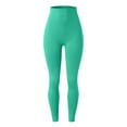 thumbnail image 5 of oqasdz Womens Leggings Sports Plus Size Solid Color Lifting Fitness High Waist Running Yoga Pants XL, 5 of 7