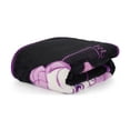 thumbnail image 6 of KPOP Demon Hunters Huntrix Pop Stars Kids Throw Blanket, Black & Purple, Twin/Full Size 46"x 60", 6 of 10