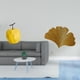 thumbnail image 2 of Escultura De Fruta De Porcelana Y Decoración De Pared De Hojas De Ginkgo De Hierro Forjado Combinadas Como Un Adorno De Mesa Coleccionable Geométrico único Para Oficina, Sala De Estar,, 2 of 8
