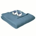 Safe and Warm MicroFleece LowVoltage Heated Electric Blanket