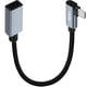 thumbnail image 1 of USB Type C Male to Female Extension Adapter Cable,USB-C 2.0 Angled 90 Degree, 1 of 5