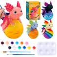thumbnail image 1 of Pinta tu propia lámpara de ajolote JMMICO con kit de pintura para niños de 4 a 12 años, 1 of 8