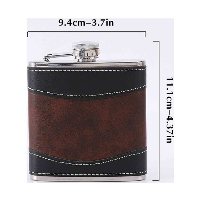 SDNall Ensemble de Bar Extérieur, Ensembles de Poids à Main pour Femmes, Casserole en Acier Inoxydable, Flasque de Hanche en Acier Inoxydable avec Entonnoir - Conception à Ajustement de Poche Ensemble de Bouteilles de Vin Portatives