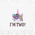thumbnail image 4 of Inktastic 2nd Birthday Unicorn 2 Year Old Girl Girls Toddler Dress, 4 of 5