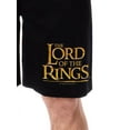 thumbnail image 2 of The Lord Of The Rings Mens' Movie Film Title Logo Sleep Pajama Shorts, 2 of 5