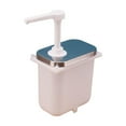 thumbnail image 3 of 2.5L Condiment Pump Dispenser, Sauce Pump Dispenser, Removable Sauces Condiment Pump Bottle Sauce Dispenser Pump for Buffet, Commercial Use without shell, 3 of 7