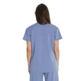 thumbnail image 3 of Just Love Solid Stretch Scrub Top for Women Mock Wrap Nursing Shirt (Ceil, 3X), 3 of 3