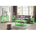 thumbnail image 6 of Convenience Concepts Oxford Console Table with Shelf, Lime Wood Finish, 6 of 7