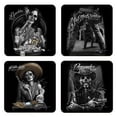 thumbnail image 1 of David Gonzales sous-Verres Artistiques Low Rider - Ensemble de 4 - 4x4 Pouces, 1 of 2