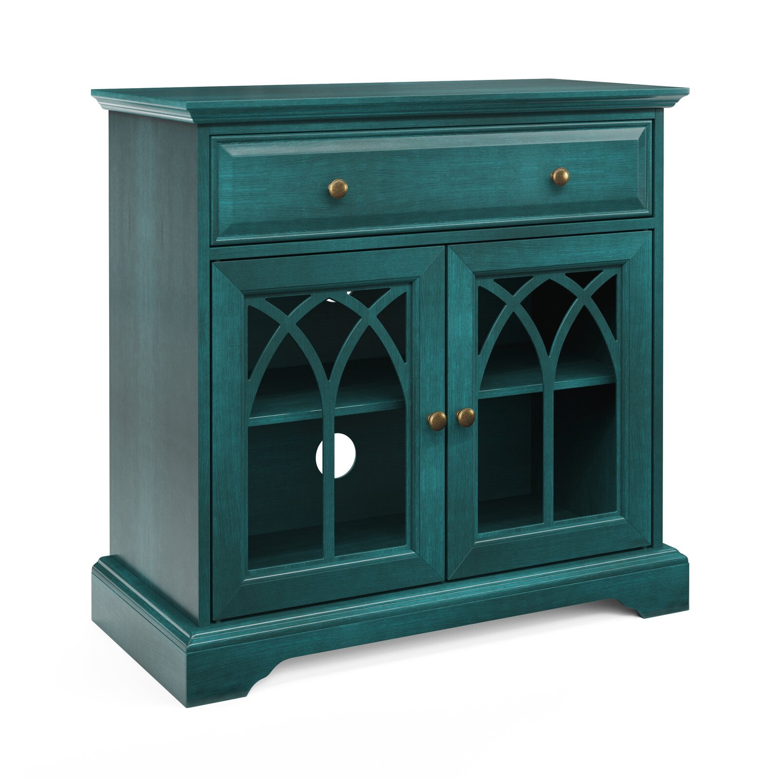 Vitiello 2 Door Accent Cabinet Full Assembly Required Adjustable