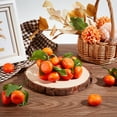 thumbnail image 4 of 6Pcs 3 Styles Foam Artificial Fruit Model Simulation Oranges Home Kitchen Cabinet Decoration Orange 82~100x68~75x35~68mm 2pcs/style, 4 of 7