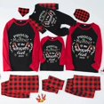 thumbnail image 2 of Pijamas familiares a juego de Navidad, conjunto de pijamas de diseño exclusivo, orgulloso miembro de lista traviesa, 2023, 2 of 4