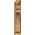 thumbnail image 2 of Ekena Millwork 6"W x 22"D x 30"H Olympic Rough Sawn Arts and Crafts Outlooker, Western Red Cedar, 2 of 4