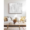 thumbnail image 4 of Geometric,Wall Art for Living Room,Canvas Picture Wall Decor for Bathroom Bedroom,Modern Abstract Stripes Mountain Line Art Painting Artwork for Office Kitchen Hallway Dining Room Home Decor 12"x16", 4 of 8
