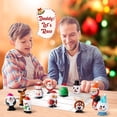 thumbnail image 4 of Toystoory Regalos de Navidad, cadena de Papá Noel, juguetes para saltar, resorte ligero para niños, Papá Noel Kits de decoración para fiestas 8 piezas, 4 of 6