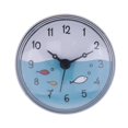 thumbnail image 1 of Small Suction Clock  Wall Clock  Bathroom Suction   Refrigerator Clock  Living Room Clock - Blue  75x35mm, 1 of 8