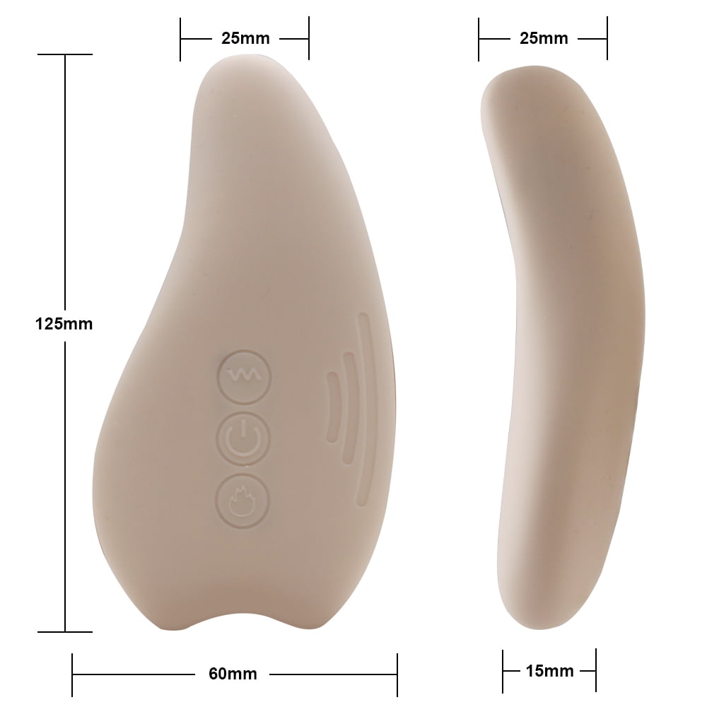 Hpfeeling Heating Lactation Massager,Waterproof Vibrators