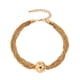 thumbnail image 2 of Collar Regalos únicos Cadena de resina y cadena de hierro para fiesta San Valentín Aniversario Dorado jinwen Collar, 2 of 8