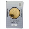 thumbnail image 2 of 1 oz Gold Round - Holy Land Mint Dove of Peace (2023, In Assay), 2 of 4
