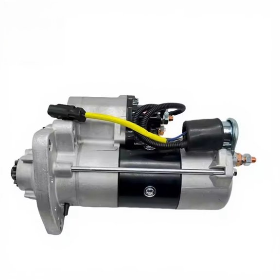 488-2807 Excavator Engine Starter Motor Compatible With C6.4 C7 C7.1 C9 C11 E323D E320D2 Construction Machinery Parts