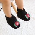 thumbnail image 4 of Infant Baby Slippers, Girls Boys Booties, Warm Baby Socks Shoes, Newborn Crib Shoes, Christmas Baby Footwear Prewalkers, 4 of 8