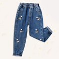 thumbnail image 4 of HIPYLO Plus Size Skinny Jeans Girls Skinny Pants for Teen Girls Youth Camo Pants Girls Clothes Size 10 12 Girls 7 3t Girl Clothes, 4-5 Years, 4 of 4