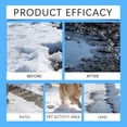 thumbnail image 6 of Pet Friendly Ice Melter, Fast Acting Snow Melt Agent for Driveway Patio Sidewalk, Safe De-Icer for Home Outdoor Winter Use, 6 of 9