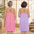 Shower Routine Towel And Robe 2 Bath Towel Robe For Women Shower Wrap Cover Up Bathrobe - Walmart.com