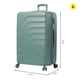 thumbnail image 3 of TOTTO Maleta de Viaje Grande con Cubierta Rígida 5KG - Plegable con Ruedas BAZY+ L, 3 of 5