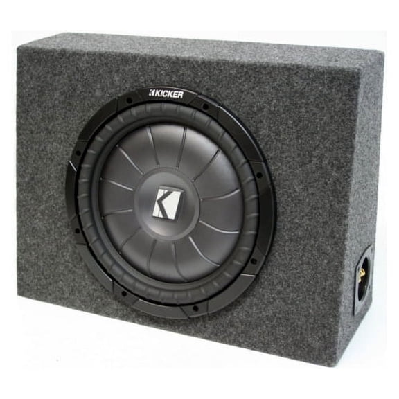 Kicker 43CVR122 12" CompVR 400W RMS 2 Ohm Sub & 112TRUCK Single 12" Sub Box