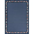 thumbnail image 3 of Beverly Rug Outdoor / Indoor Area Rugs Patio Porch Garden Carpet Bordered/Blue 8x10, 3 of 9